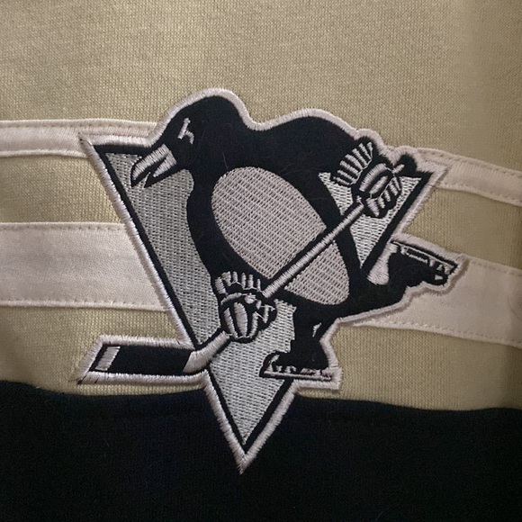 Pittsburgh penguins sweat jacket zip up embroidered like new size XL unisex - Picture 2 of 7